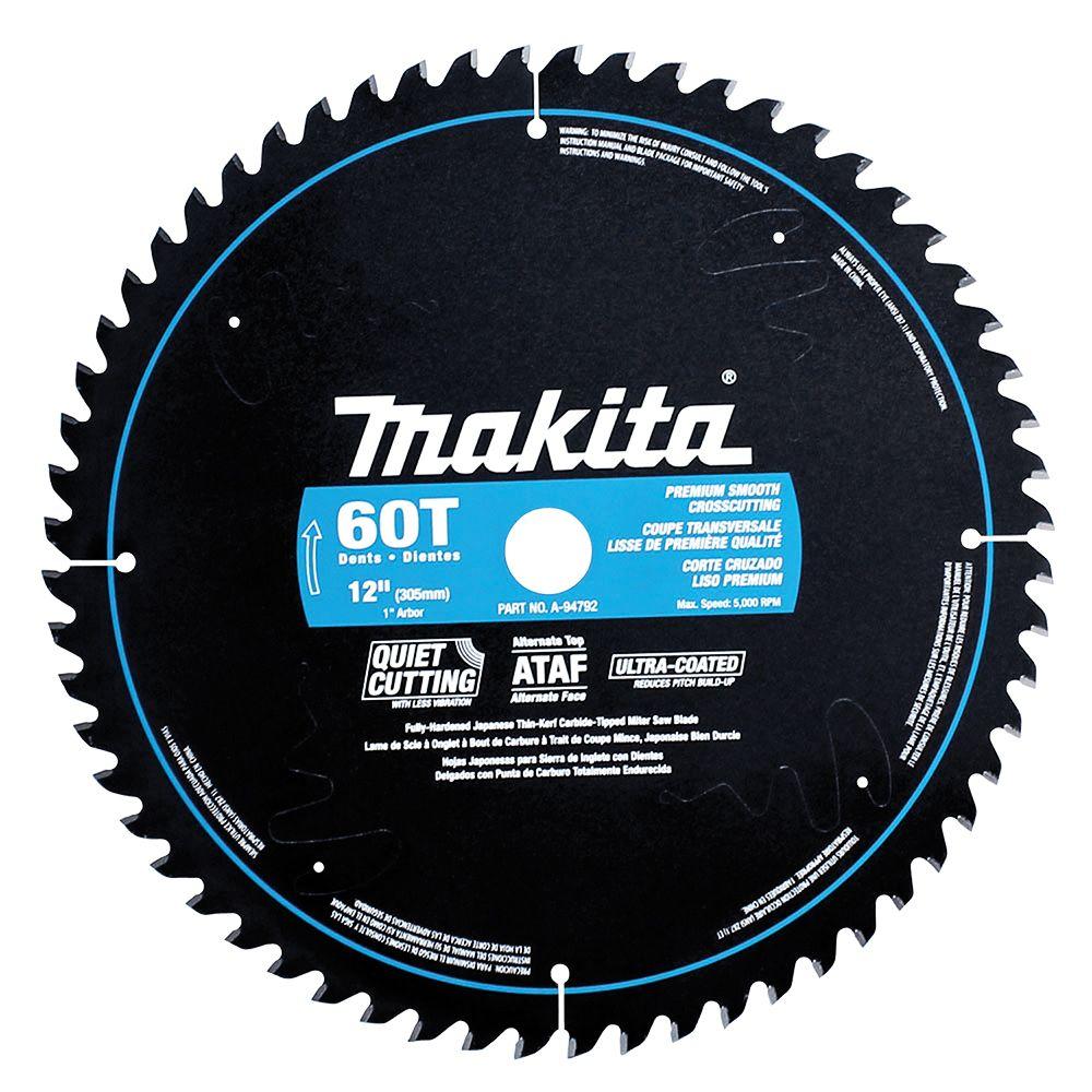 UPC 088381313827 product image for Circular Saw Blades: Makita Saw Blades 12 in. x 1 in. Ultra-Coated 60T Miter Saw | upcitemdb.com
