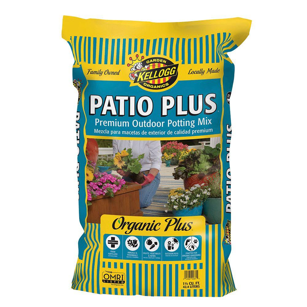 Kellogg Garden Organics 1 5 Cu Ft Patio Plus Premium Outdoor
