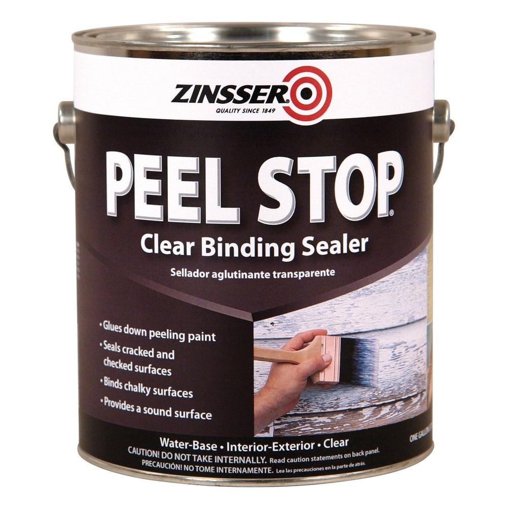 Zinsser 1 gal. Peel Stop Water Base Clear Interior/Exterior Binding