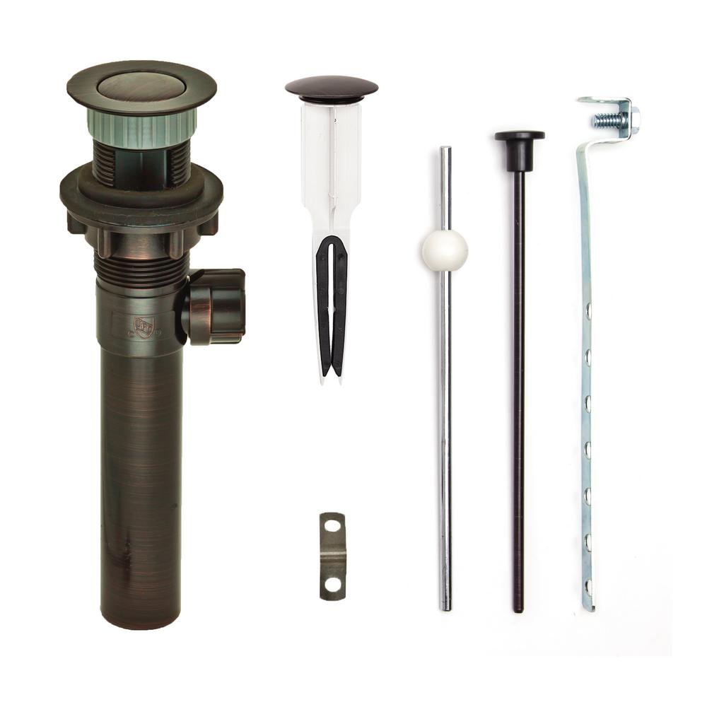 PF WaterWorks 1.25 in. Dia EasyPOPUP Drain with Easy Remove Stopper