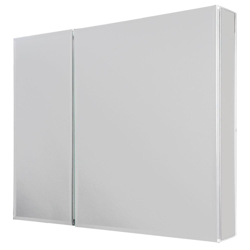 Pegasus 36 in. x 31 in. Recessed or Surface-Mount Tri-View ...