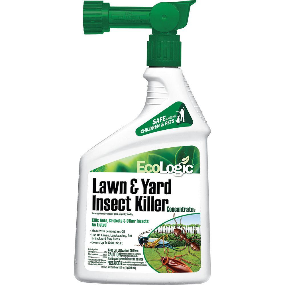 EcoLogic 32 Oz Ready To Spray Concentrate Lawn Insect Killer HG