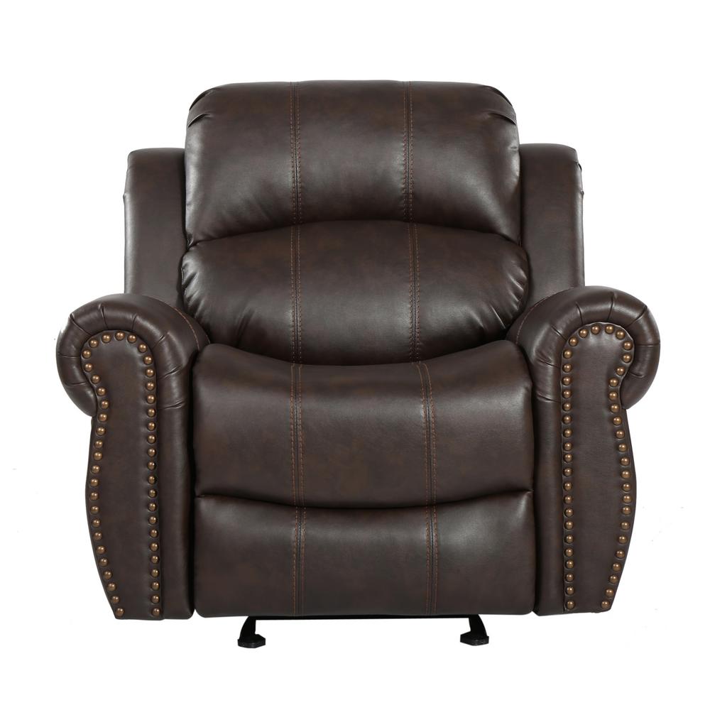leather glider rocker recliner