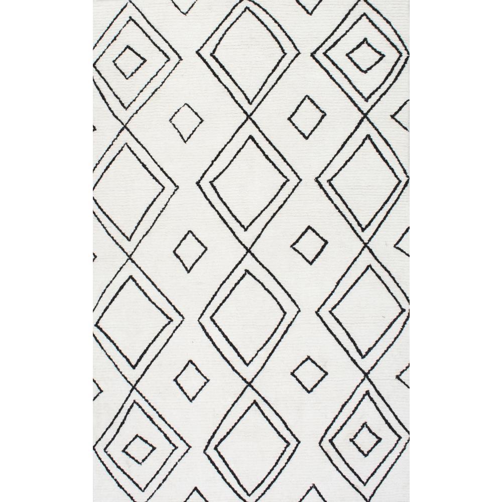 nuLOOM Genuine Greek Flokati Natural 9 ft. x 12 ft. Area RugFS019012