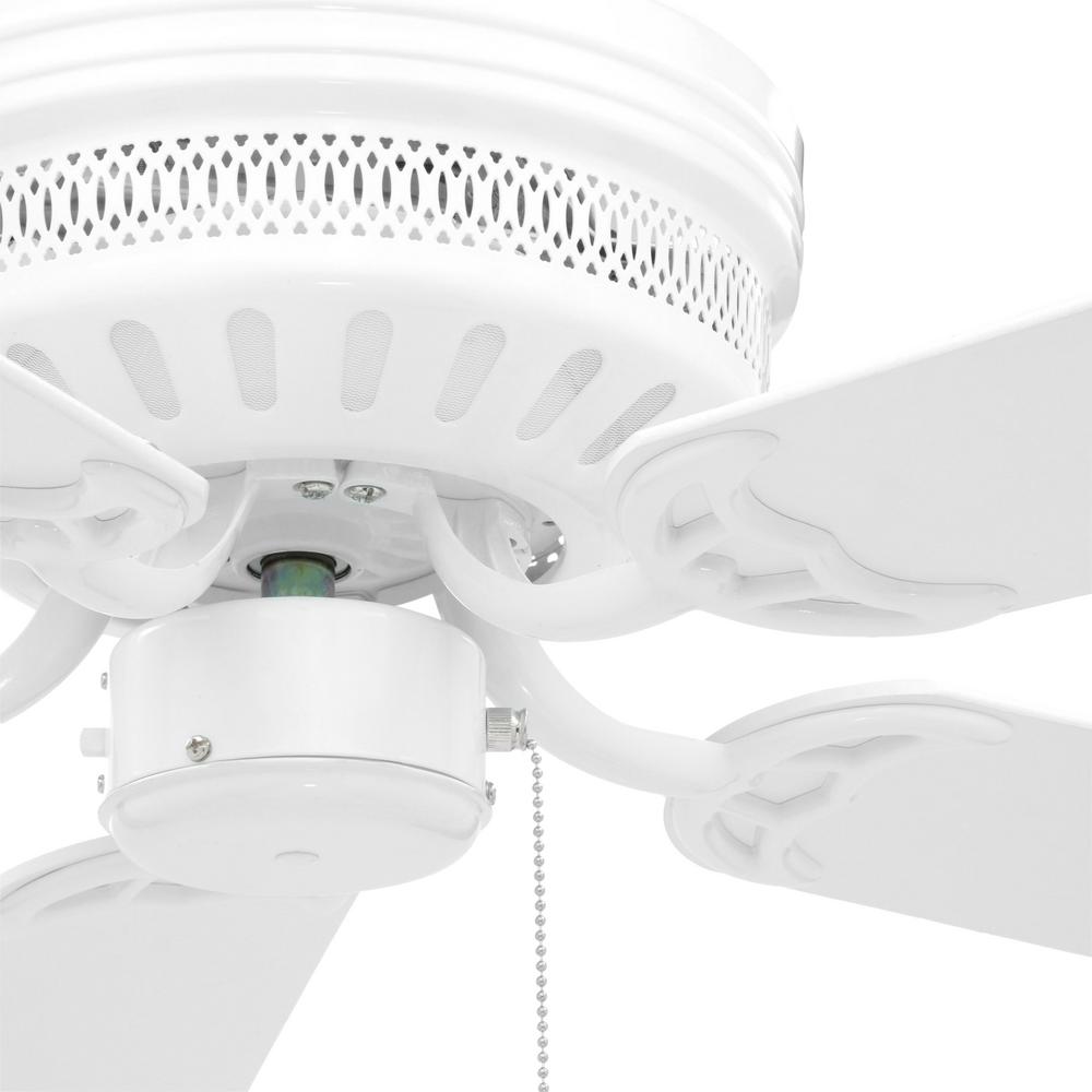 Progress Lighting Airpro Hugger 52 In Indoor White Ceiling Fan