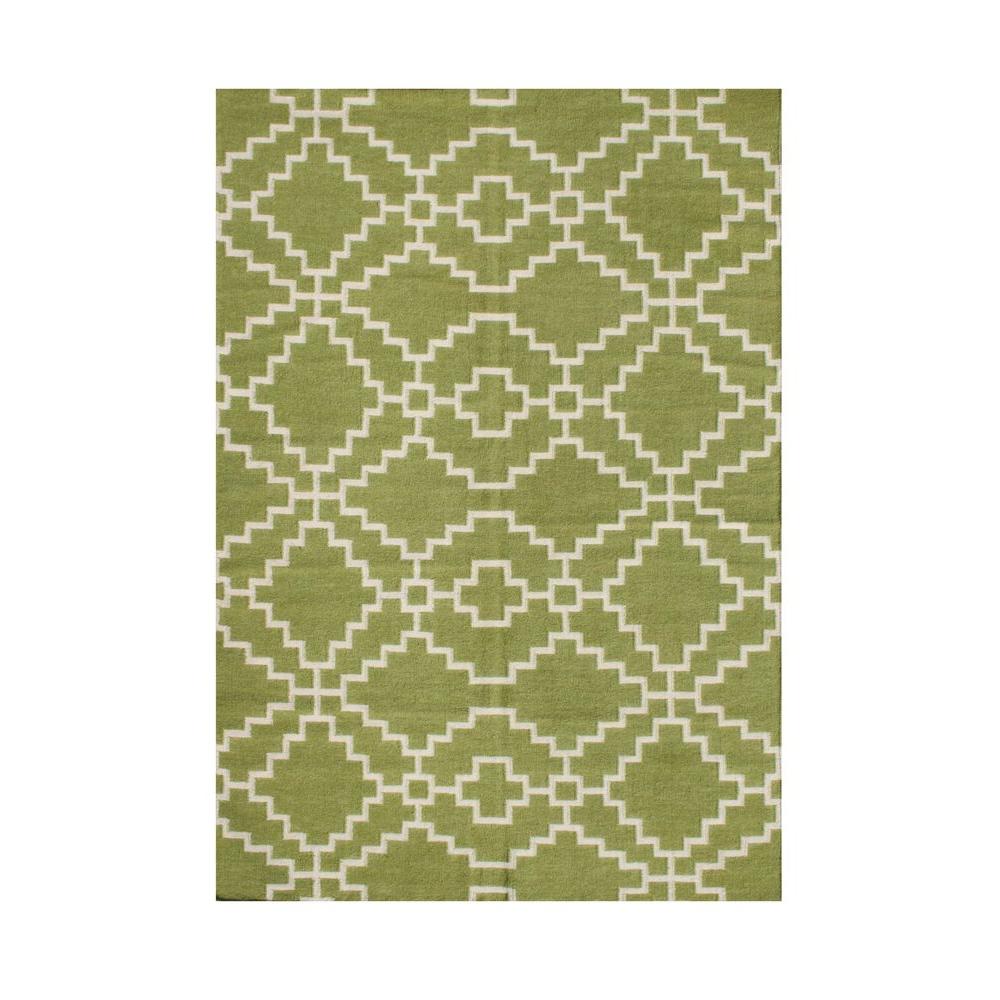 Lime Green 8 ft. x 10 ft. Handmade Area Rug900758x10 The Home Depot