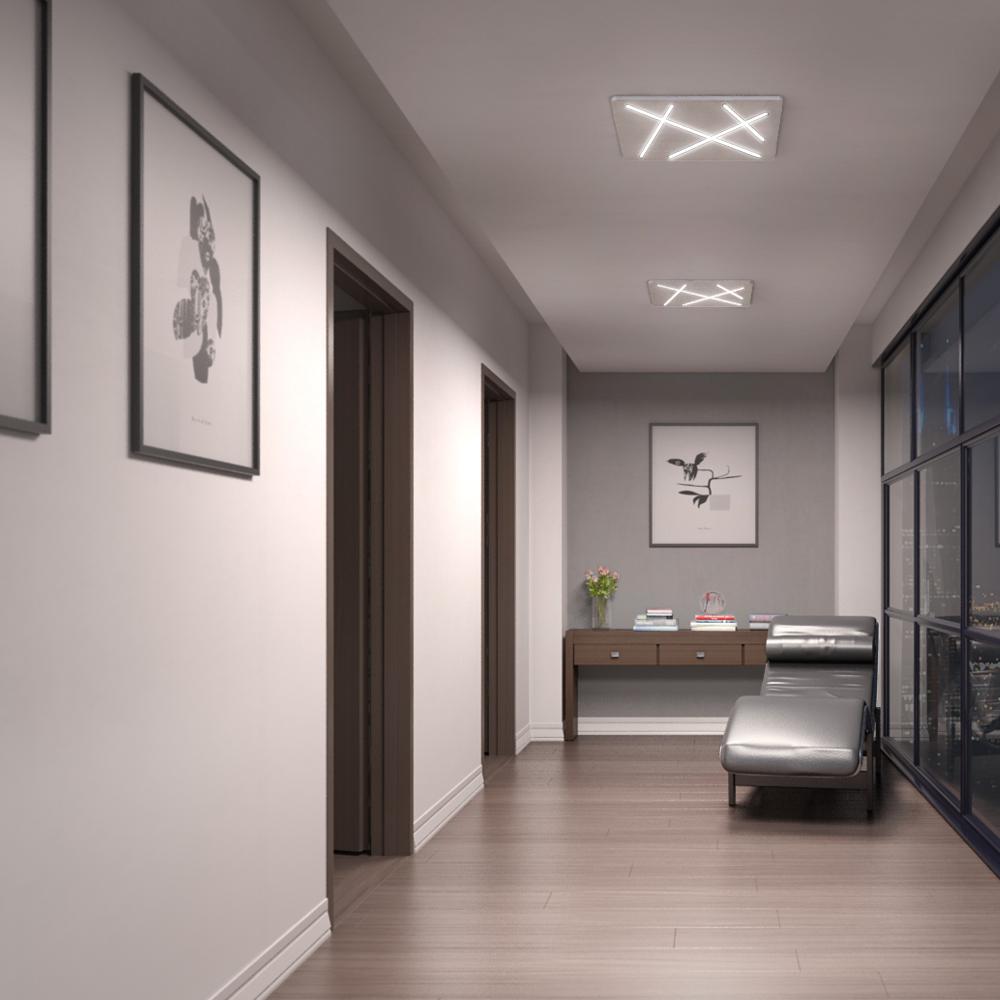 modern square ceiling light