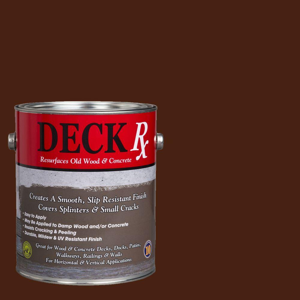 Deck Rx 1 gal. Russet and Concrete Exterior Resurfacer65051 The Home Depot