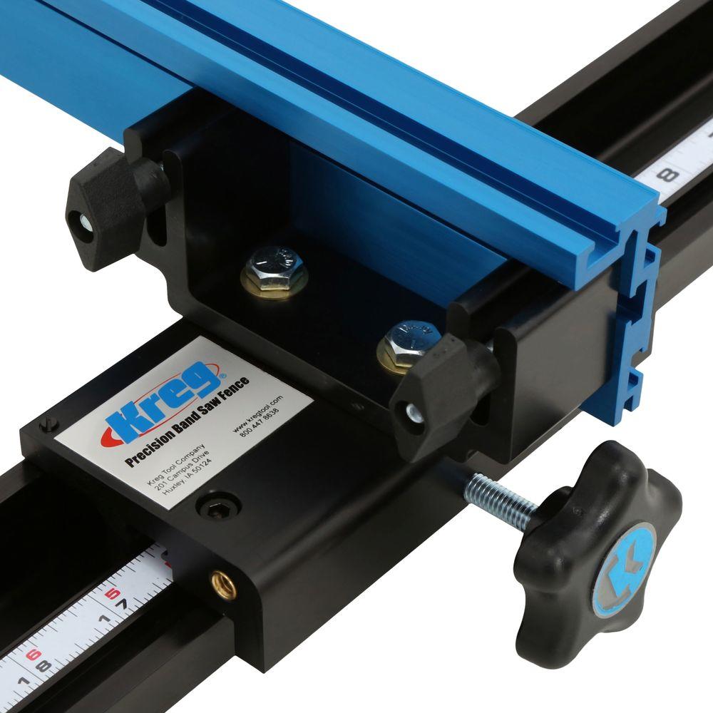 KREG Precision Band Saw Fence Interlocking Dovetail Builtin Ruler Guide