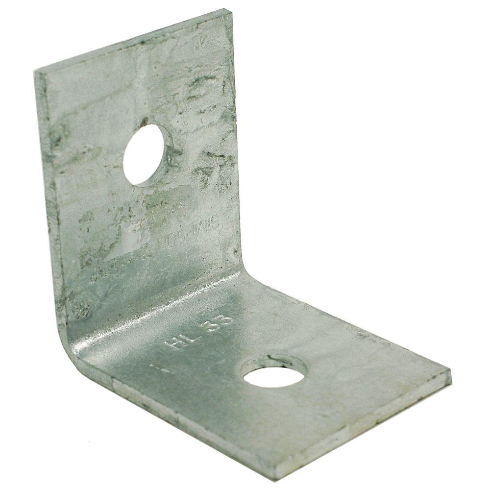 Simpson Strong-Tie HL 3-1/4 in. x 2-1/2 in. Hot-Dip Galvanized Heavy ...