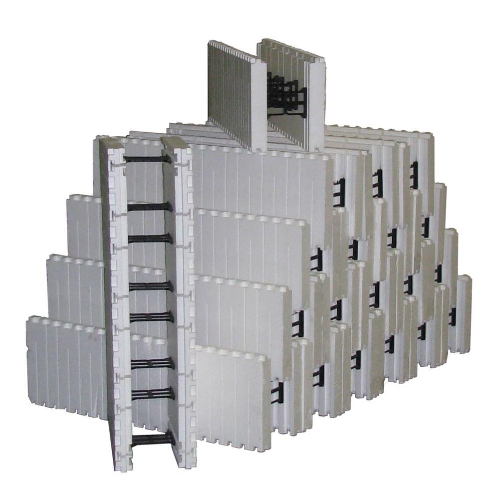 Smartblock 4 2 Lbs 40 In L X 12 5 In H X 12 In W Insulated