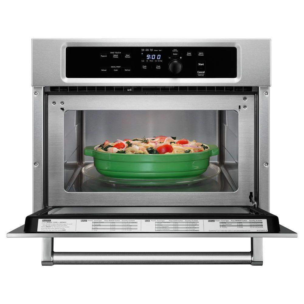 Kitchenaid 1 4 Cu Ft Built In Microwave Stainless Steel So Sku 1001357382 Kitchenaid 1 4 Cu Ft Built In Microwave Stainless Steel