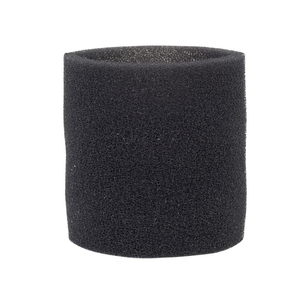 RIDGID Foam Filter Sleeve for Select Genie and Shop-Vac Wet Dry Vacs ...