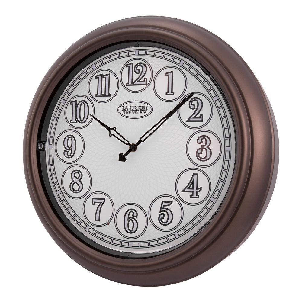 La Crosse Technology 18 In Indoor Outdoor Og Lighted Dial Wall 2