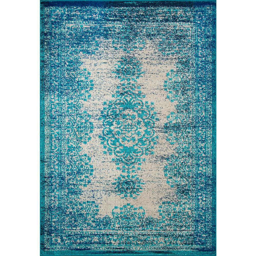 Nuloom Vintage Moriah Blue 8 Ft X 11 Area Rug Kkcb06a 710011 Nuloom Vintage Moriah Blue 8 Ft X 11 Area Rug