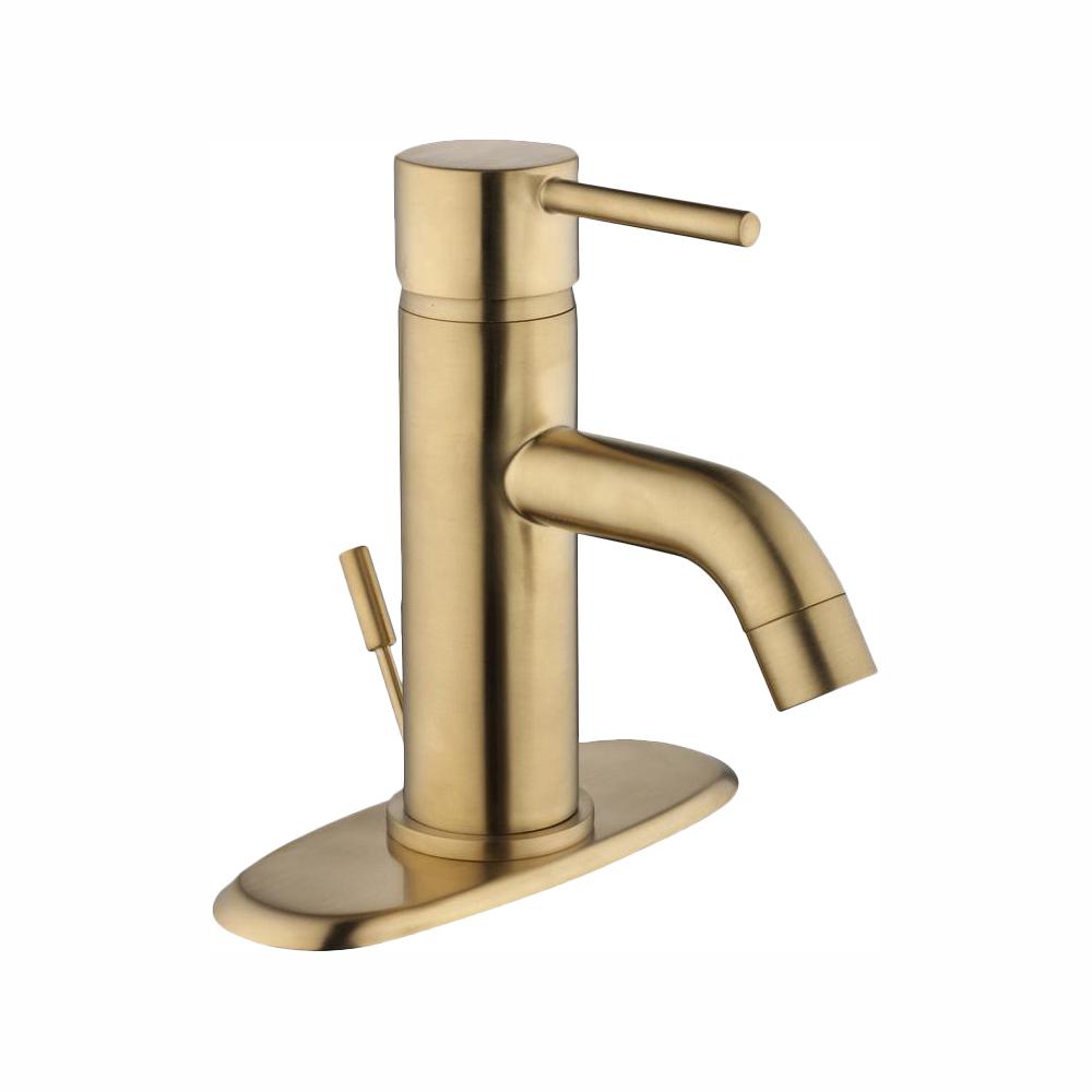 Glacier Bay Gold Bathroom Faucets Bath The Home Depot