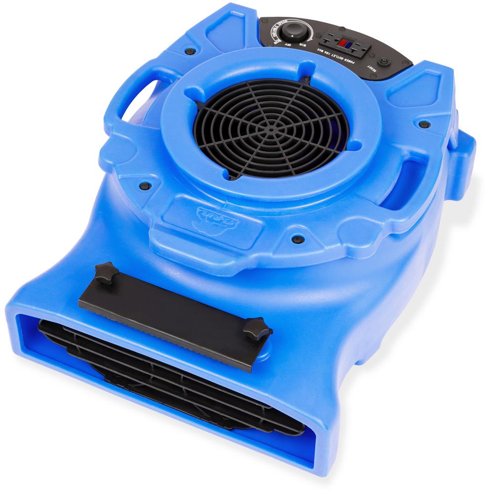 B Air Hp Low Profile Air Mover For Water Damage Restoration Carpet Dryer Floor Blower Fan In