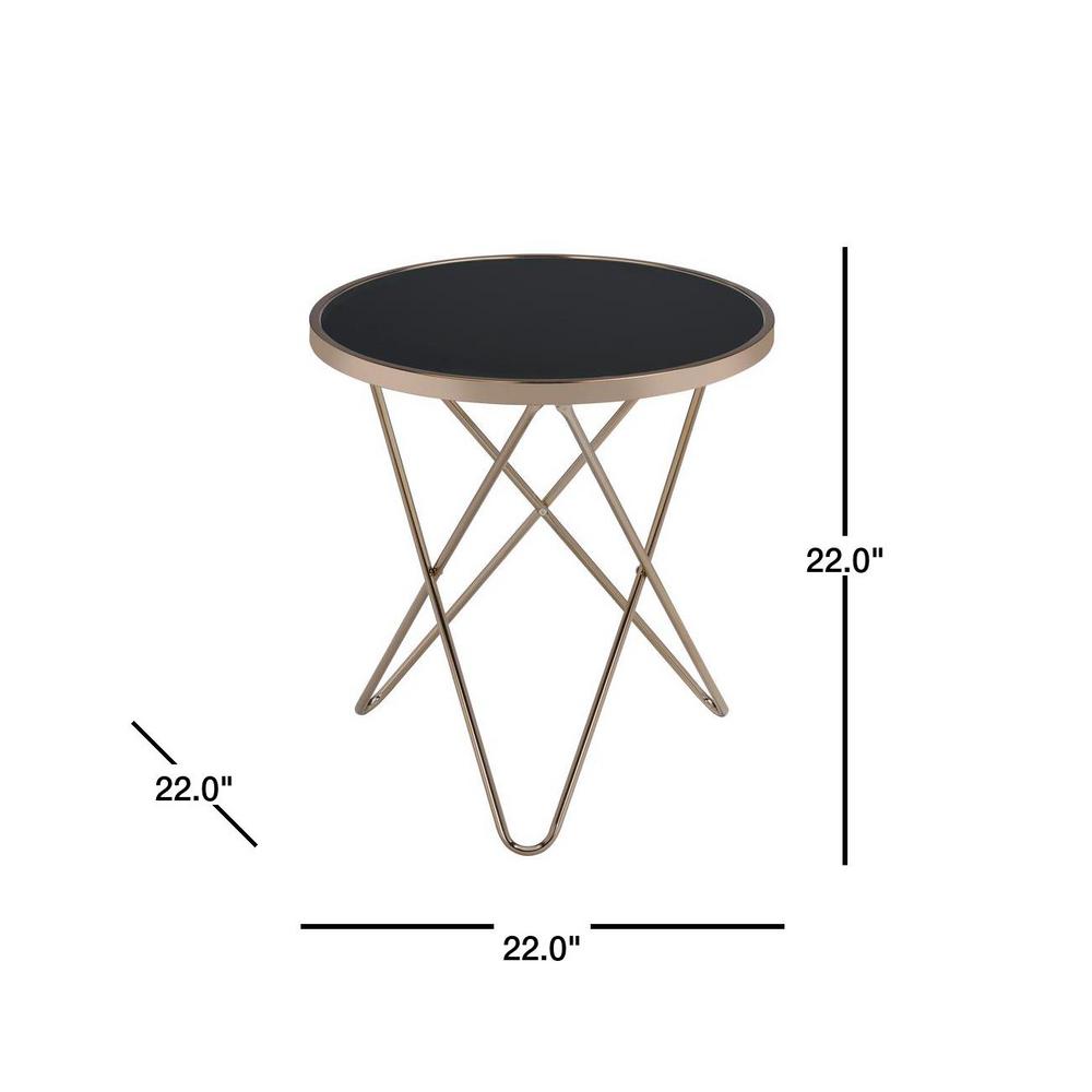 Acme Furniture Valora Champagne And Black Glass Top End Table 81832 The Home Depot - Acme Valora Coffee Table Instructions Acme Furniture Valora Champagne And Black Glass Top End Table 81832 The Home Depot - Acme Valora Coffee Table Instructions