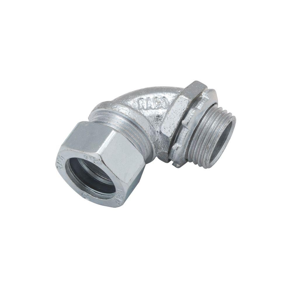 RACO EMT 3/4 in. Short Angle Compression Connector (25Pack)2073 The