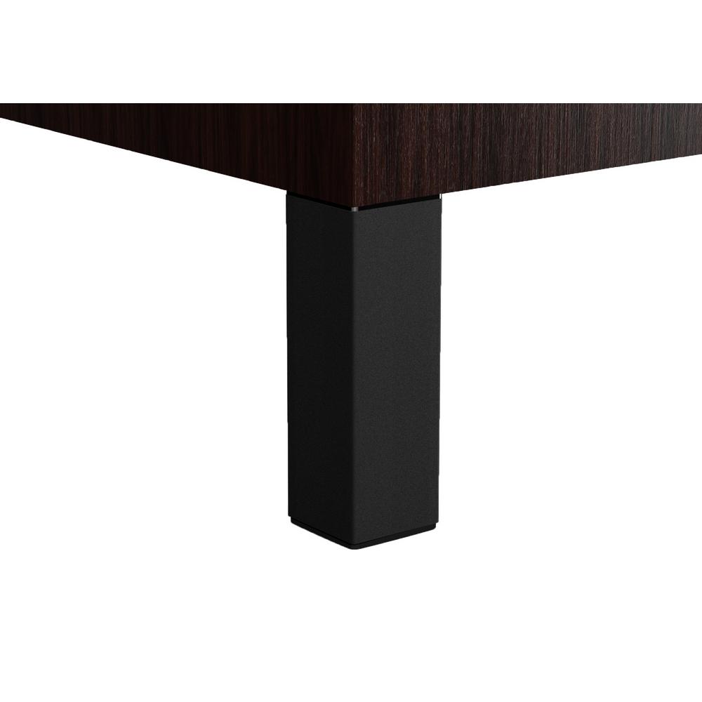 Richelieu Hardware 5 7 8 In Matte Black Metal Square Leg 4 Pack In 2021 Black Metal Hardware Furniture Legs