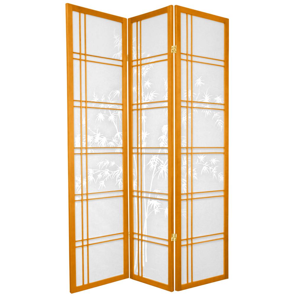 Oriental Furniture 6 ft. Rosewood 3Panel Room DividerCDXBT3PRWD