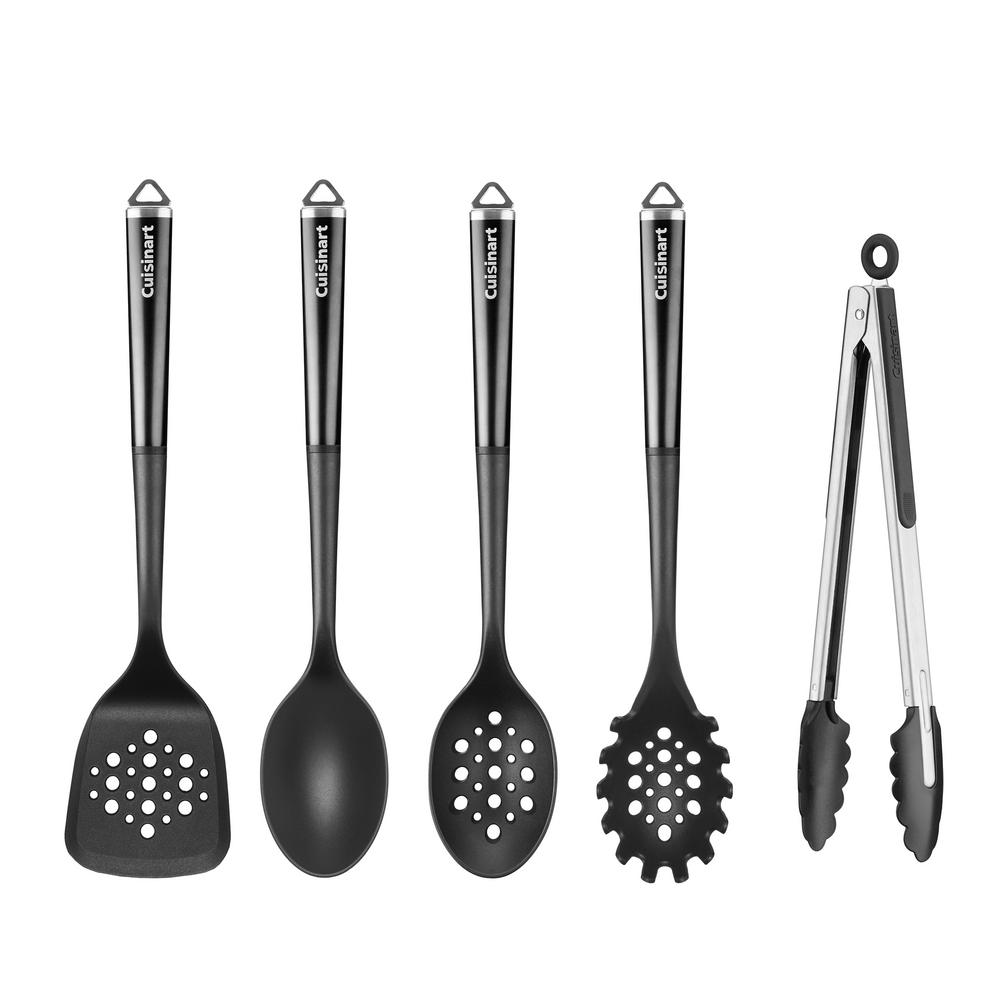 Cuisinart Fusion Pro Stainless Steel Black Kitchen Utensil ...