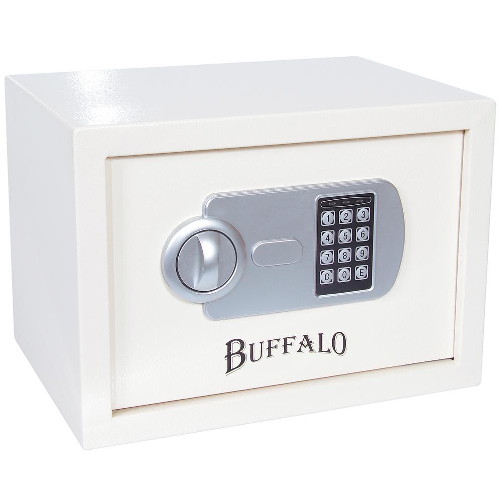 BUFFALO 0.57 cu. ft. Steel Portable Handgun Safe with Electronic Lock