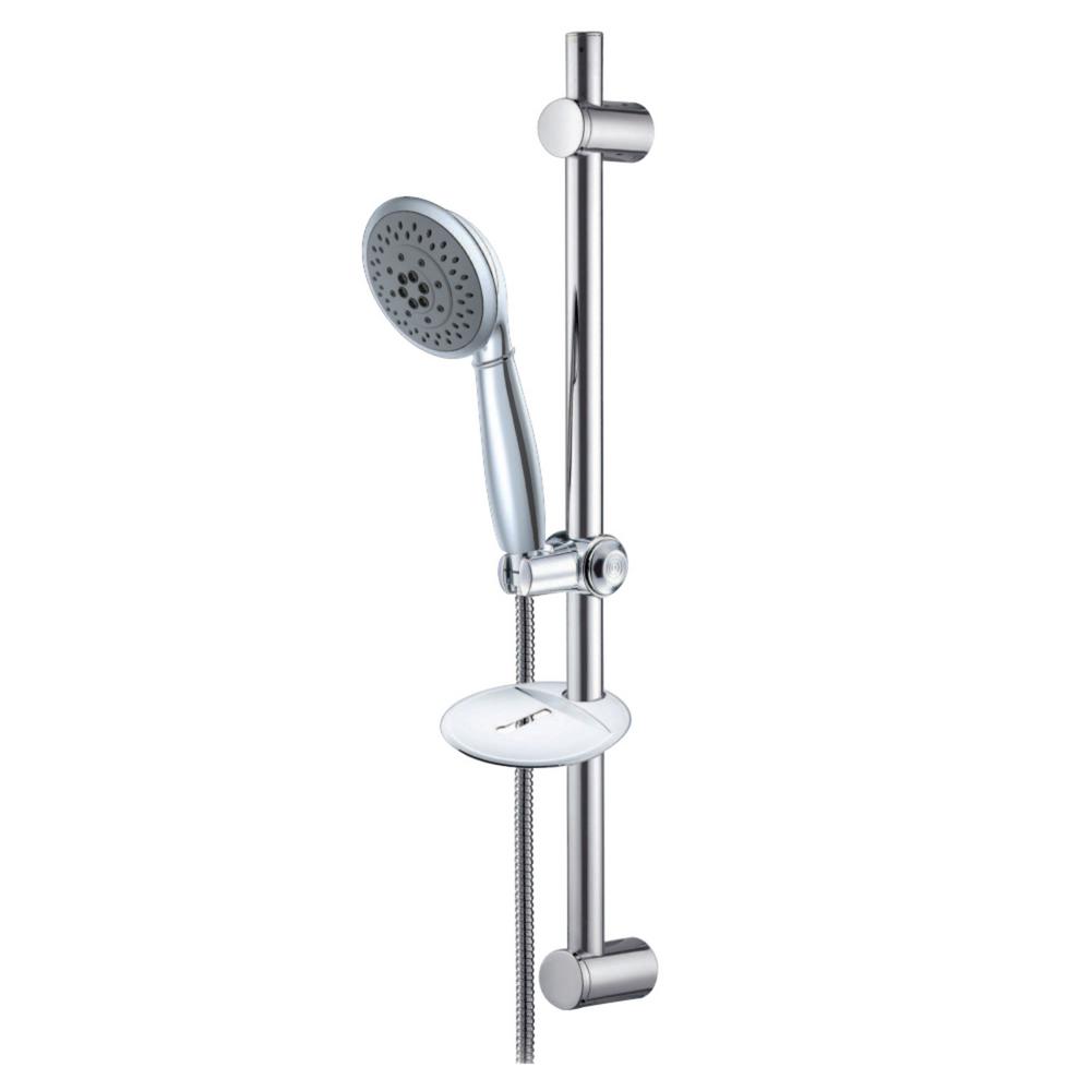 Kingston Brass 24 in. 5Spray Slide Bar Hand Shower in Chrome