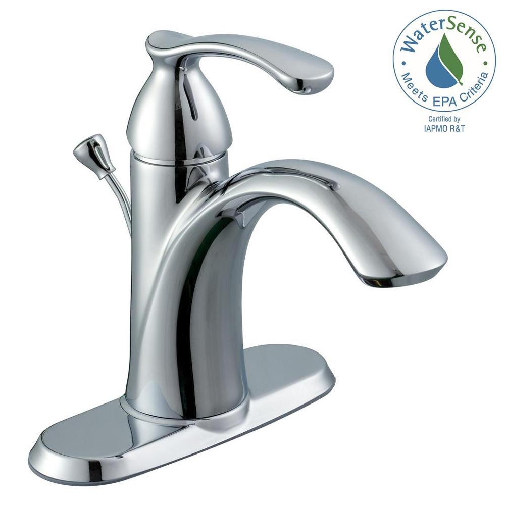 Glacier Bay Edgewood 4 In Centerset 1 Handle Bathroom Faucet In Glacier Bay Edgewood 4 In Centerset 1 Handle Bathroom Faucet In