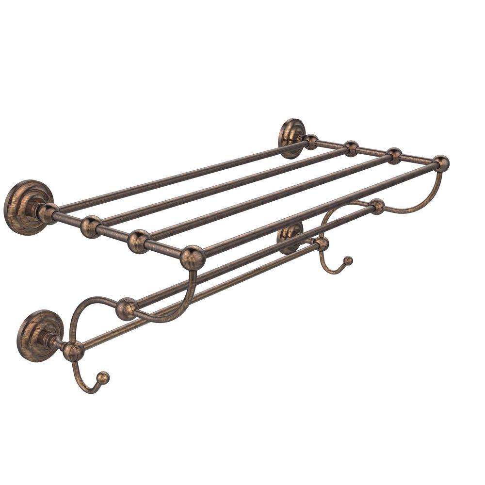 Delta Freestanding Triple Towel Rack In SpotShield Venetian Bronze ...