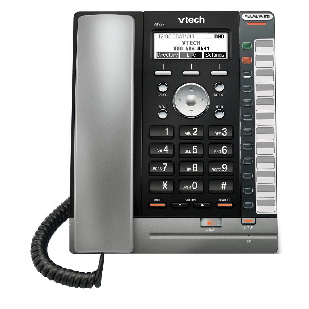 VTech Eris Terminal VoIP Corded PhoneVSP725 The Home Depot