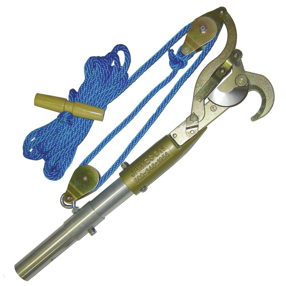 Jameson Heavy Duty 1.25 inch Double Pulley Pruner with Pole Adapter and Rope by Jameson