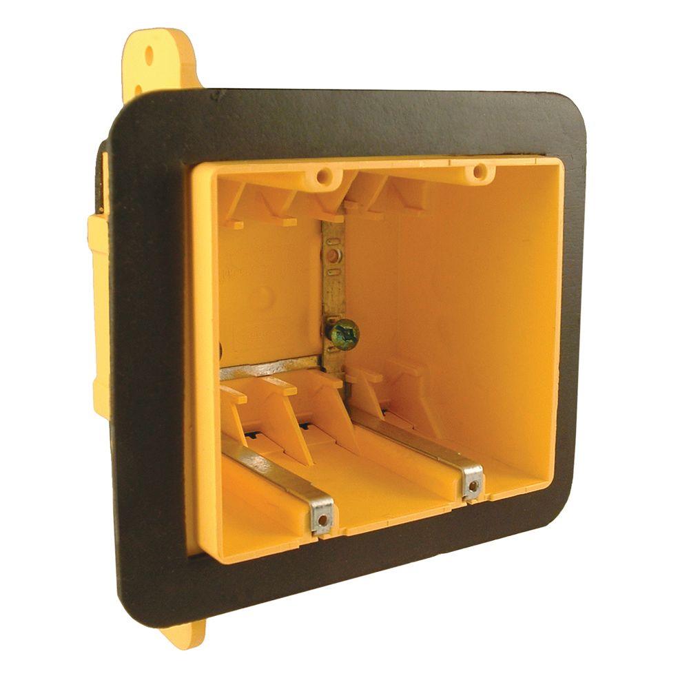 Raco 1 Gang Rectangular Non Metallic Vapor Barrier Box With Raco 1 Gang Rectangular Non Metallic