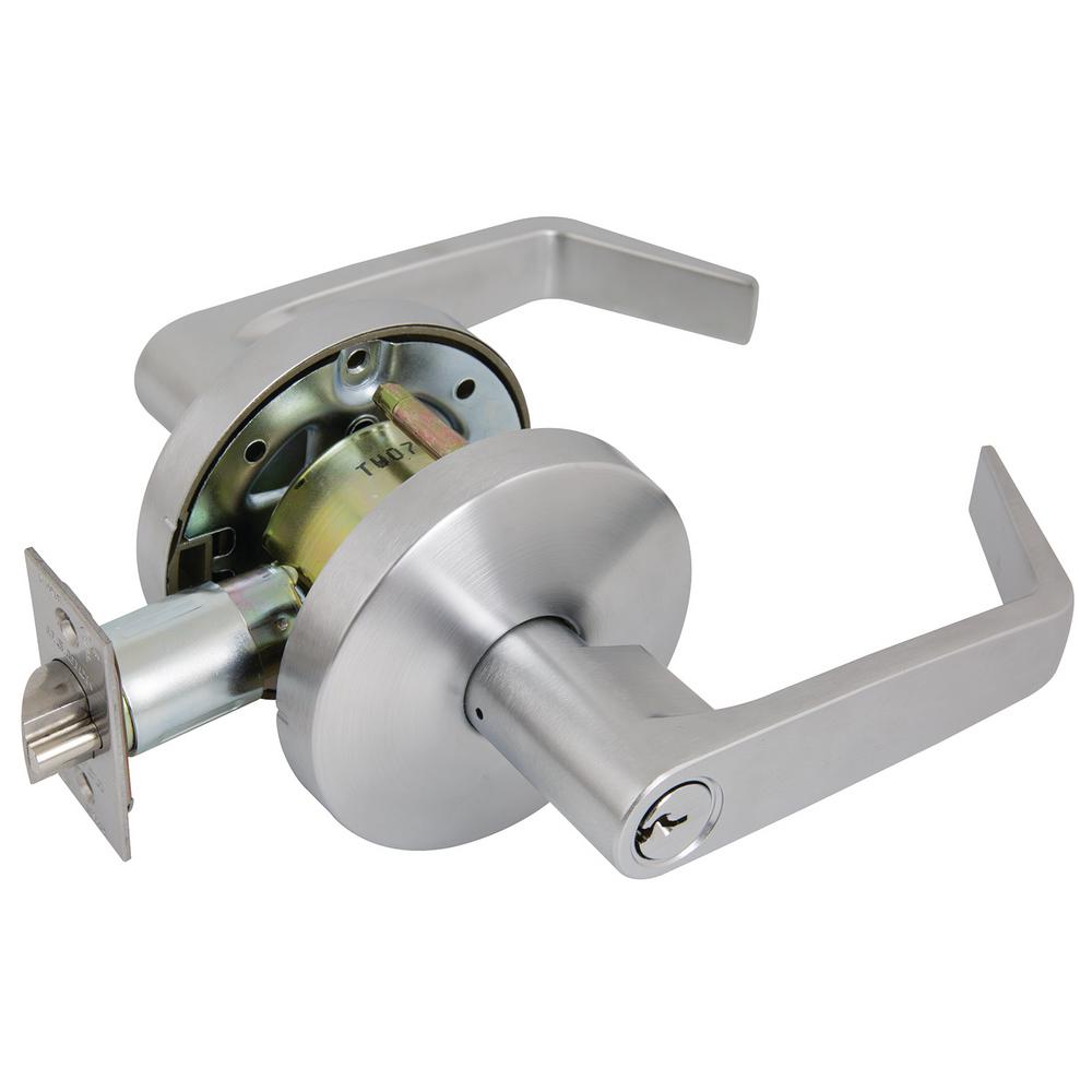 Us Lock 2050 Classroom Lever Lockset Us26d Dull Chrome Grade 2