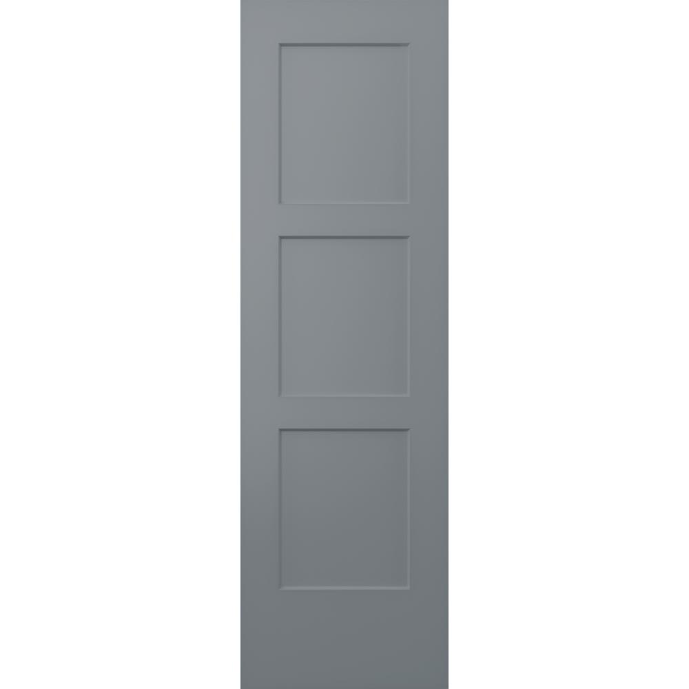 Jeld Wen 24 In X 80 In Birkdale Stone Stain Smooth Solid Core