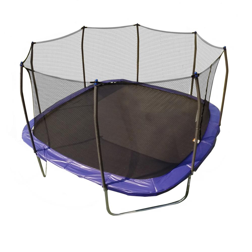 Unbranded Skywalker Trampolines 15 ft. Round Trampoline with Enclosure