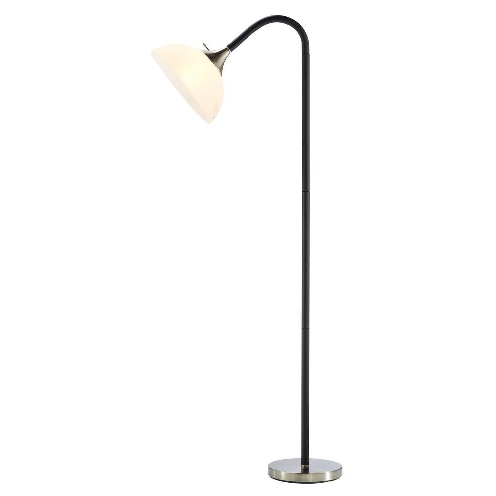 gooseneck floor reading lamp