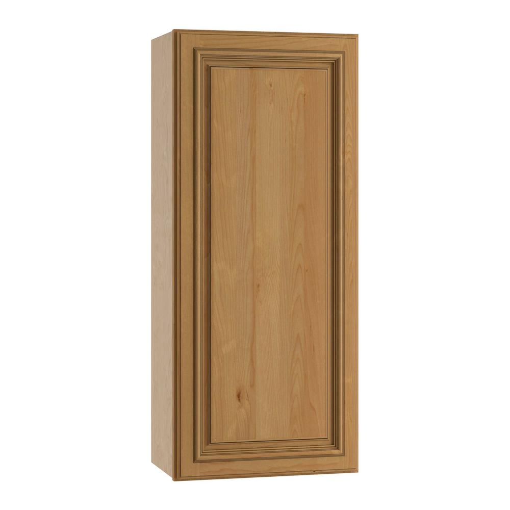 Home Decorators Collection Clevedon Embled 18x36x12 In Single Home Decorators Collection Clevedon Embled 18x36x12 In Single Door Hinge Left Wall Kitchen Cabinet Toffee Glaze