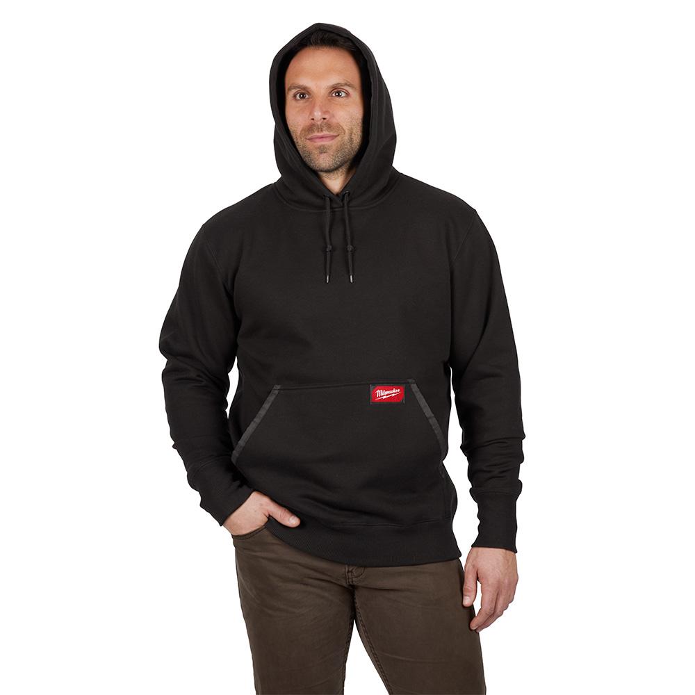 pullover black hoodie
