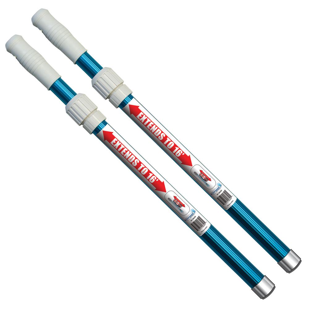 Blue Torrent 16 ft. Telescopic Pole for Swimming Pools (2-Pack) by Blue Torrent