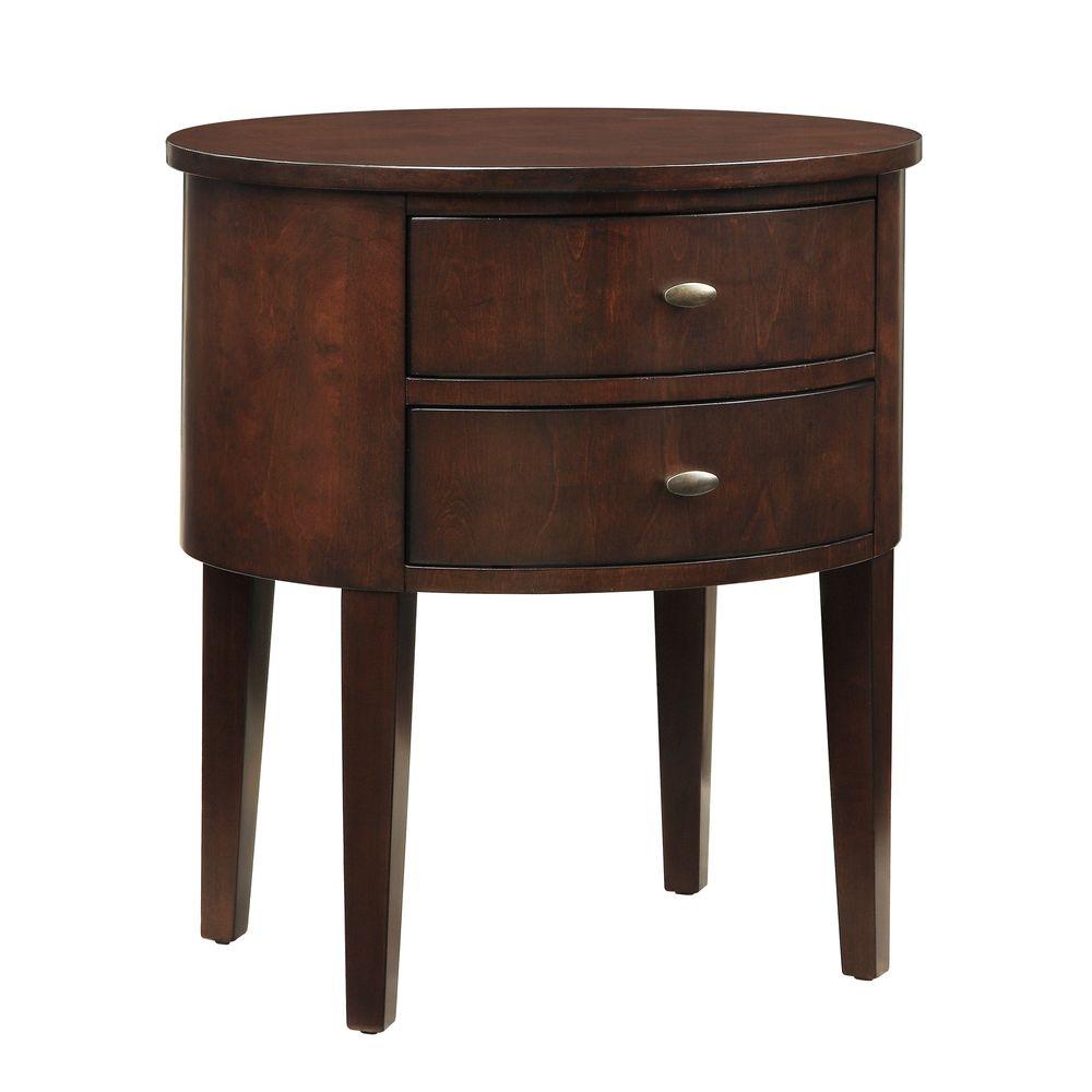 Chester Espresso Side Table