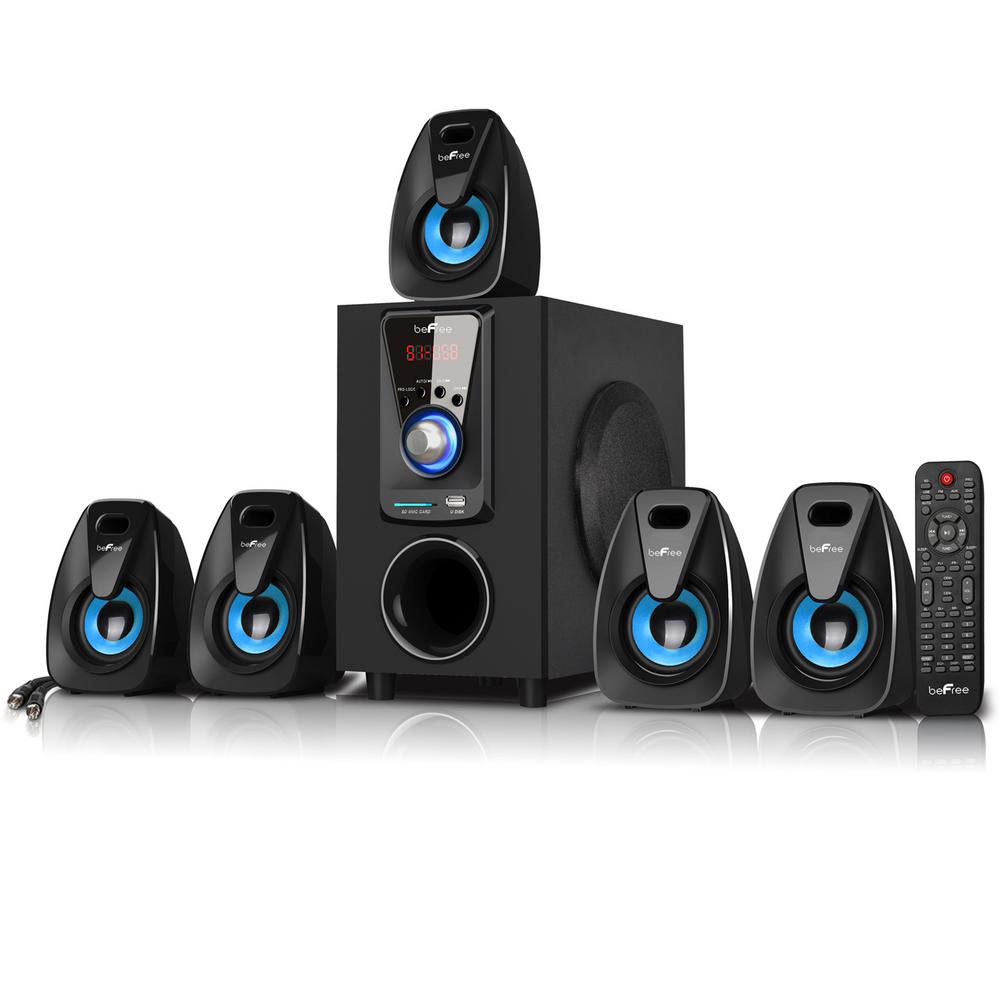 bluetooth surround sound stereo system