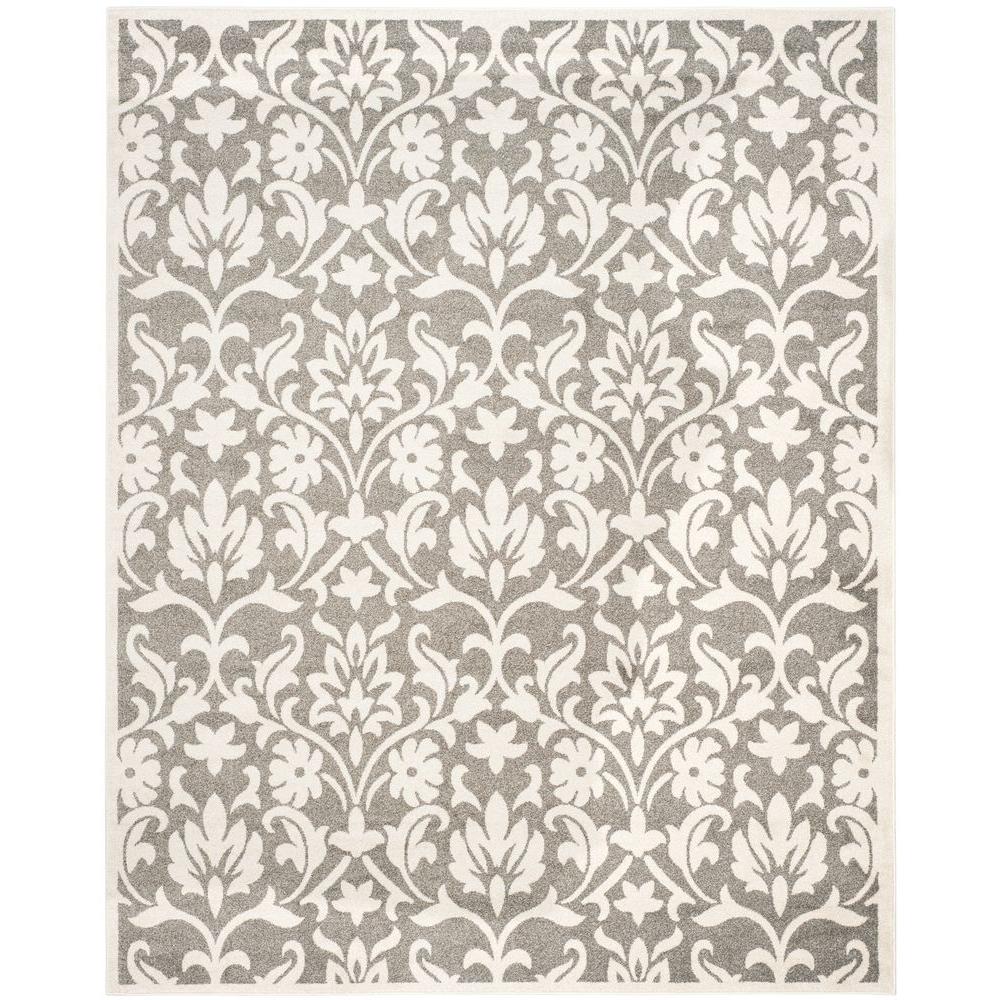 Safavieh Amherst Dark Gray Beige 8 Ft X 10 Indoor Outdoor Area Safavieh Amherst Dark Gray Beige 8 Ft X 10 Indoor Outdoor Area Rug Amt424r The Home Depot