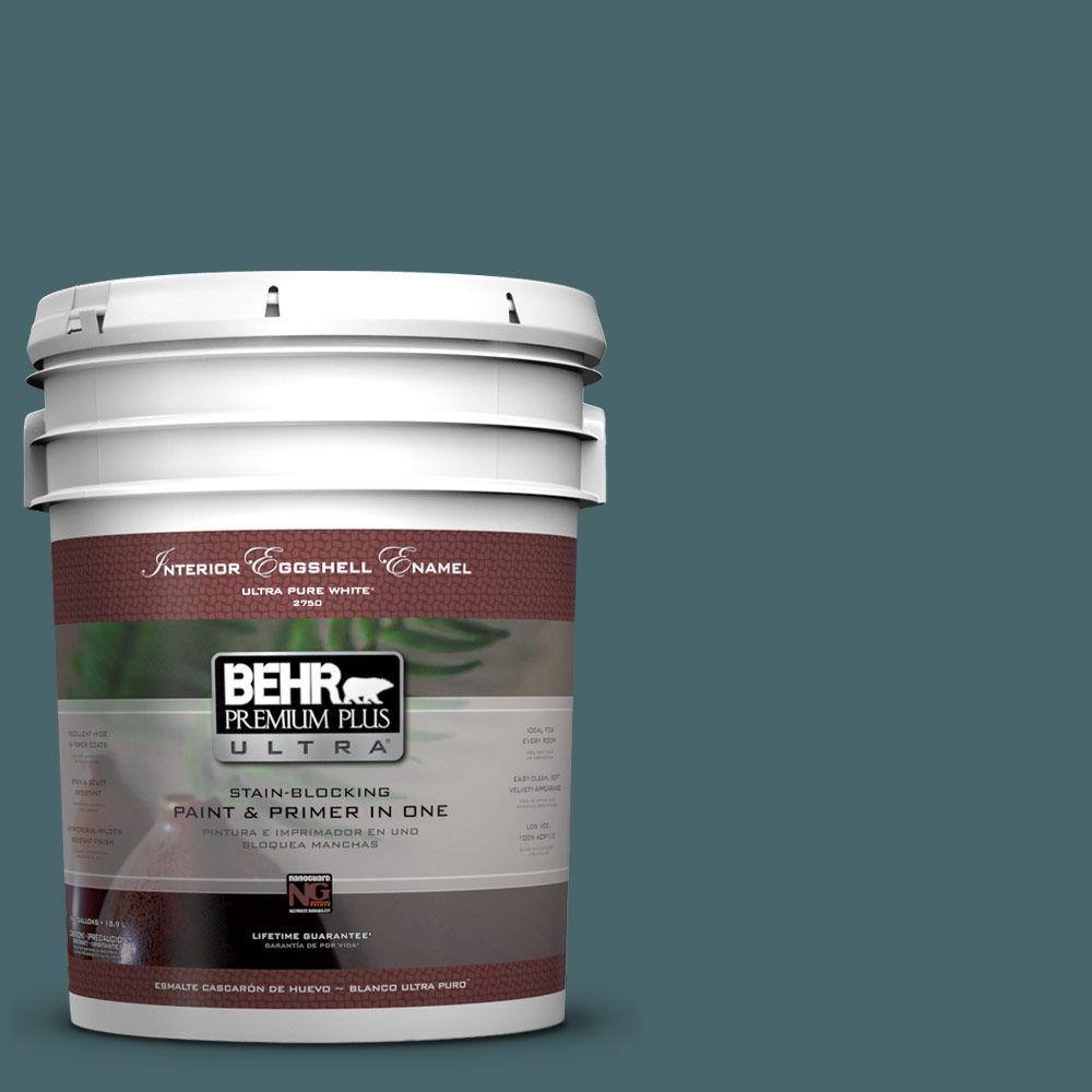 BEHR MARQUEE 1-gal. #500F-7 Mythic Forest Semi-Gloss Enamel ...
