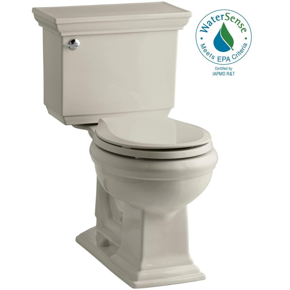 KOHLER Cimarron Touchless Comfort Height 2Piece 1.28 GPF Single Flush