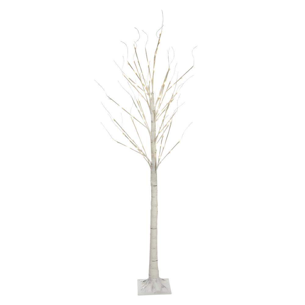 7 ft. 120 LED Birch Tree with 8-Lighting Functions