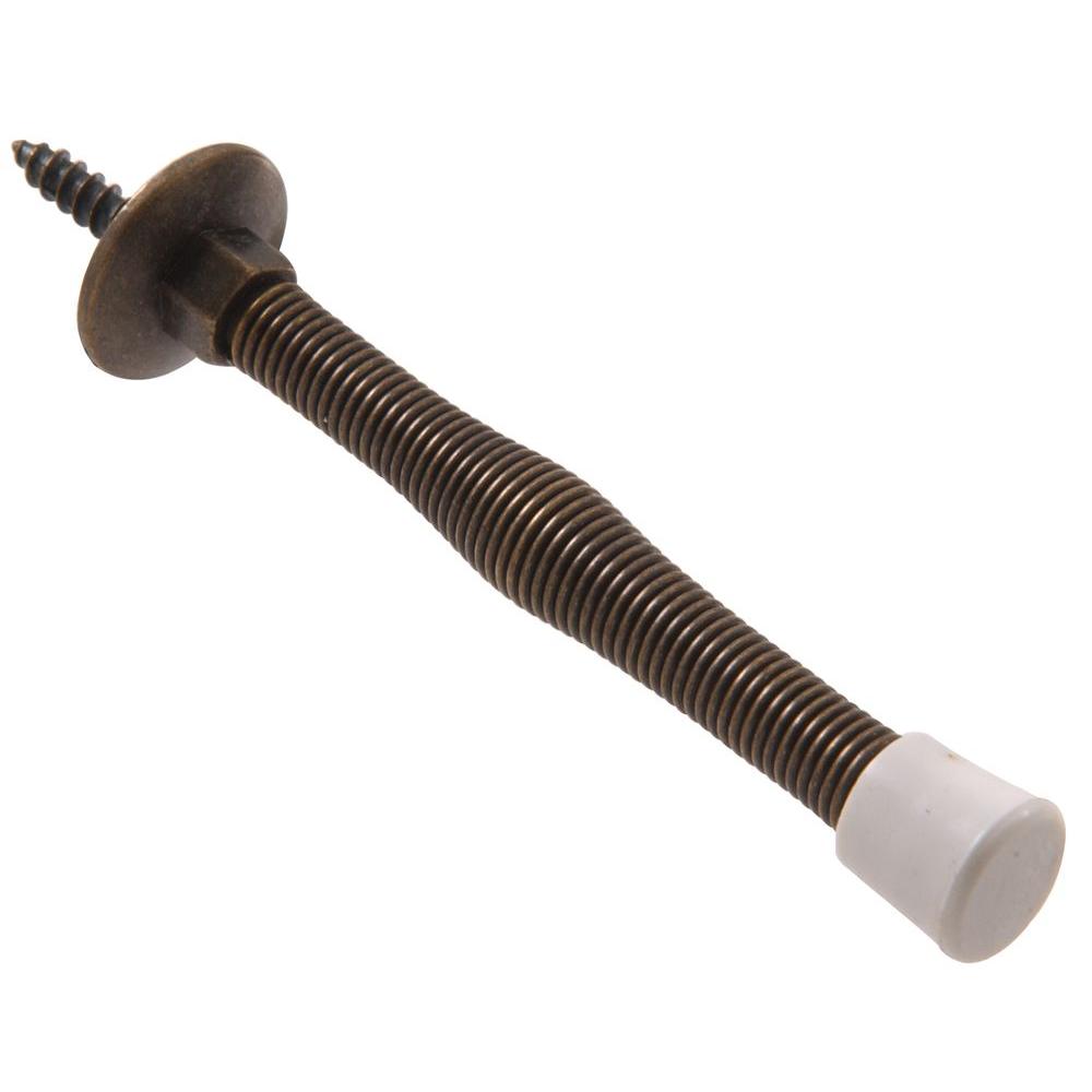 Antique Brass - Door Stops - Door Accessories - The Home Depot Antique Brass Utility Spring Door Stop (5-Pack) - Antique Brass - Door Stops - Door Accessories - The Home Depot