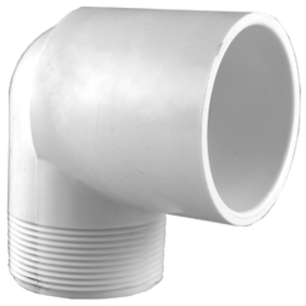 NDS 4 in PVC 45 Degree H x H Elbow 4P03 The Home Depot