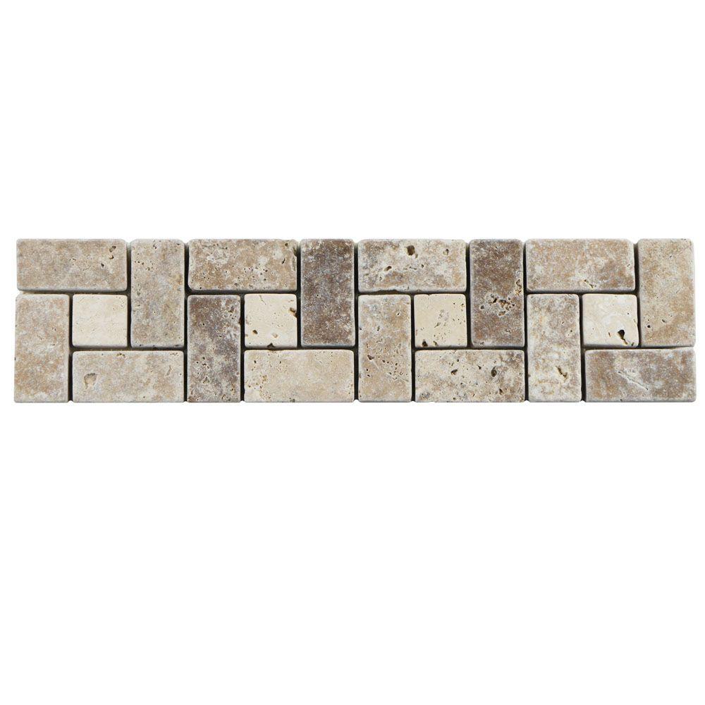 Merola Tile Tivolia Spiral Noce Chiaro 3 In X 12 13 Mm Merola Tile Tivolia Spiral Noce Chiaro 3 In X 12 13 Mm