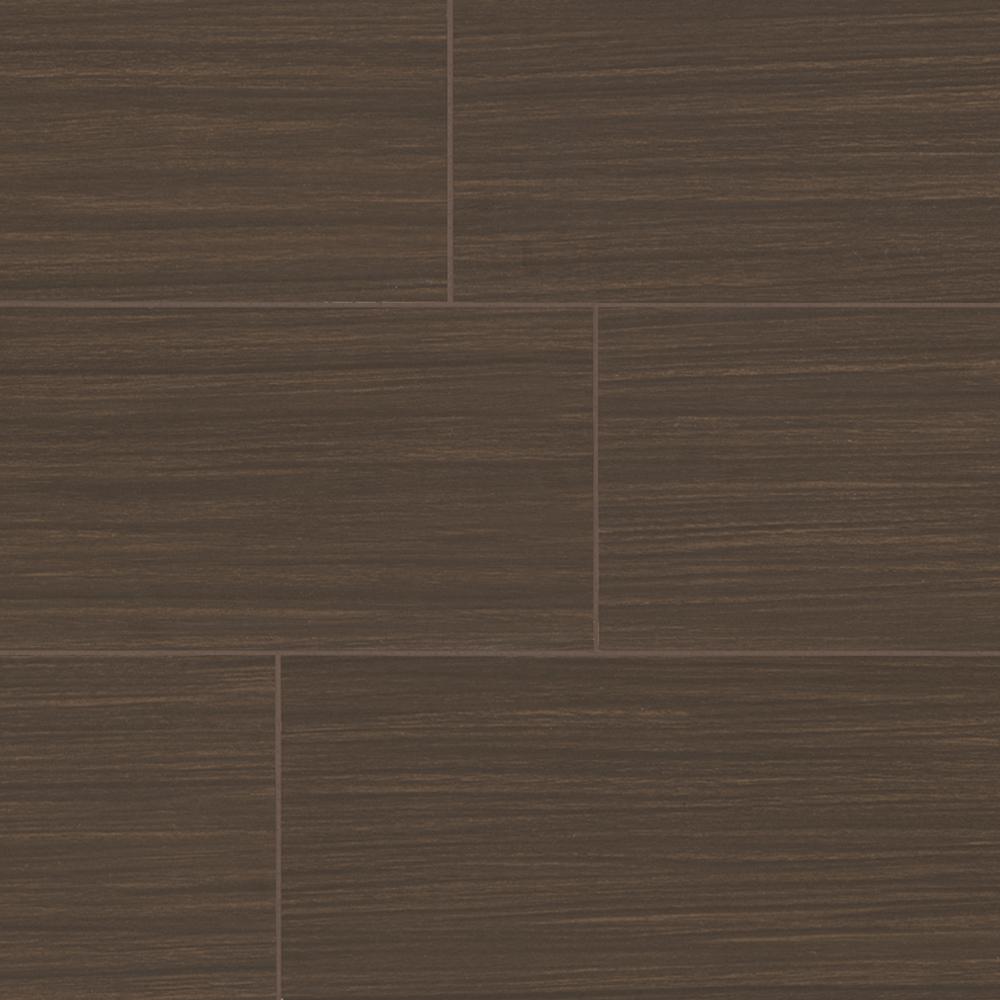 Marazzi Montagna Wood Weathered Gray 6 In X 24 In Porcelain Floor And Wall Tile 1453 Sq Ft 1283